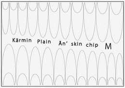 Plain  An’ skin chip LONG  -M